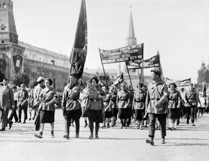 Подборка фотографий сделанных в России в 1928 году 