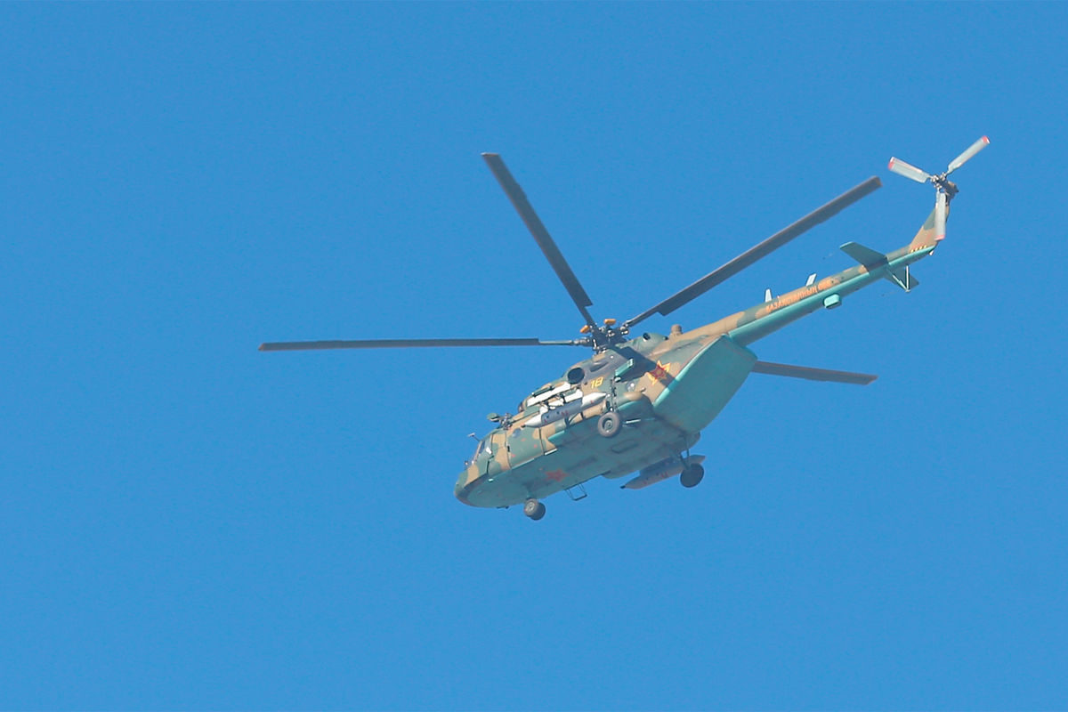 Baza: в районе белгородского поселка Ровеньки упал вертолет Ми-8