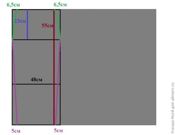 Выкройка юбки карандаш из трикотажа одежда