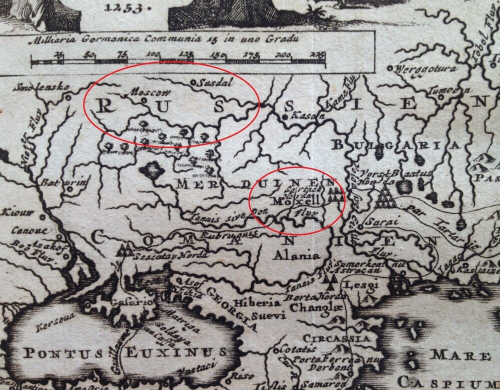 Страна Моксель в описании Рубрука (Иллюстрация из открытых источников)