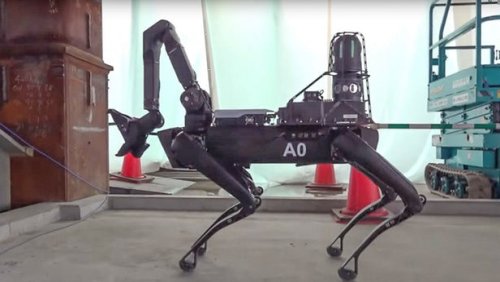 Компания Boston Dynamics дает роботу Spot его первую практическую работу наука