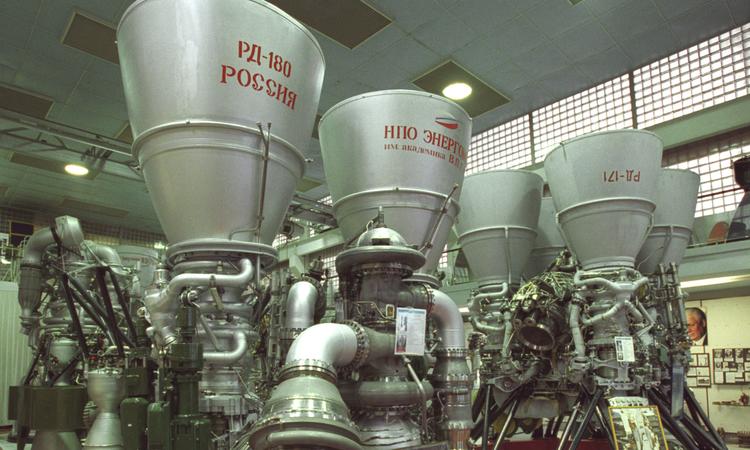 Российские РД-180, предназначенные для NASA. Фото: Юрий Машков/ ТАСС