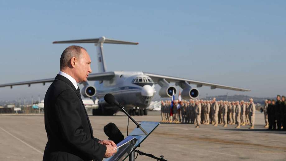 Владимир Путин в Сирии