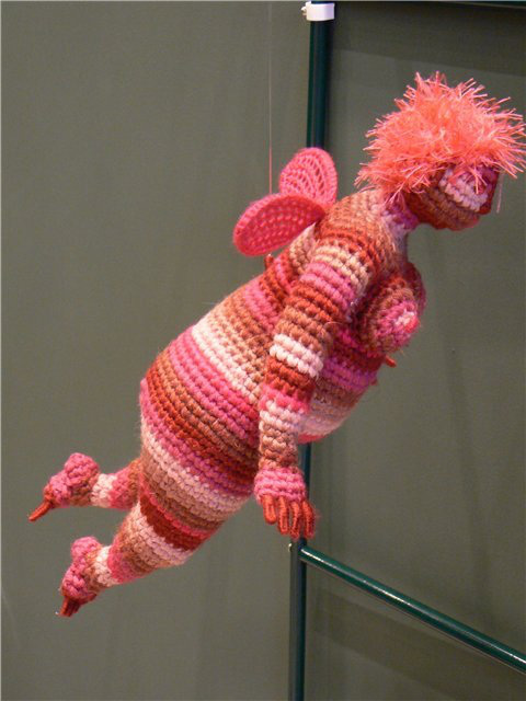 Юмор из пряжи от Юлии Устиновой handmake,вязание,куклы и игрушки,поделки своими руками,разное