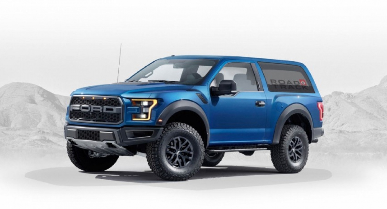 Ford Raptor с кузовом