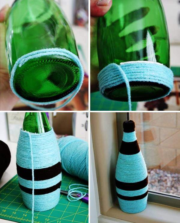 Вазы из бутылок своими руками — 29 фото с идеями для творчества идеи
