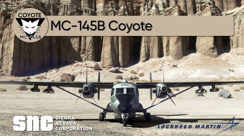 Штурмовик для американского спецназа с советским прошлым. MC-145B Coyote ввс