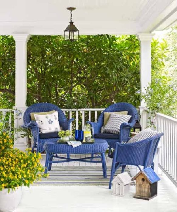 Плетеная мебель - это просто здорово!