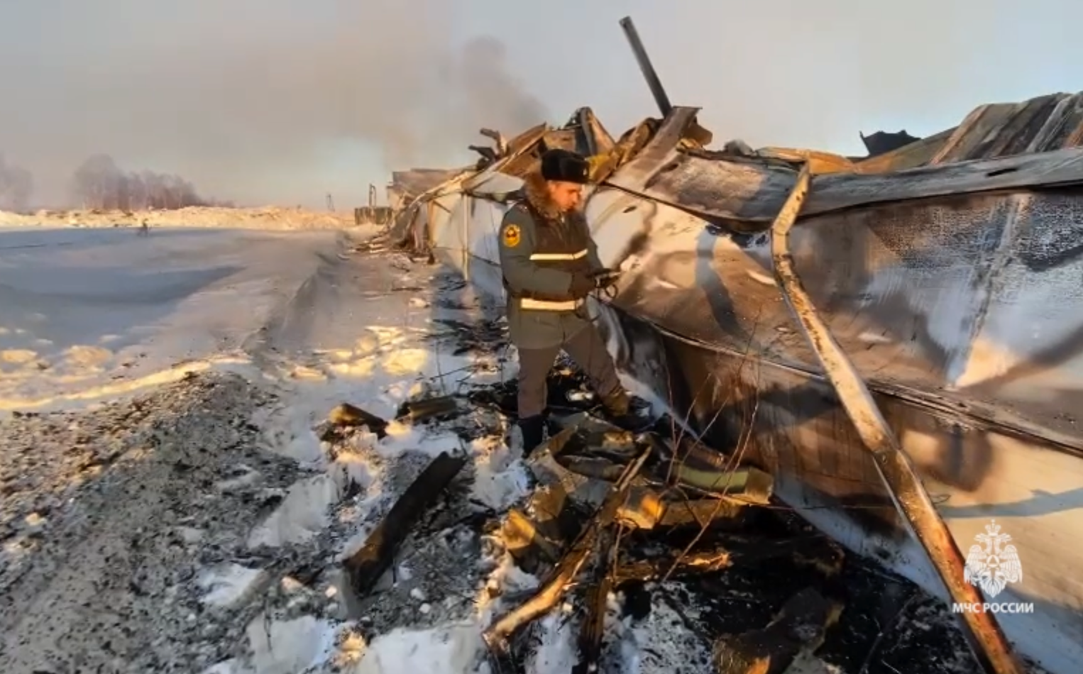 Стала известна причина пожара, бушевавшего два дня в Челябинской области