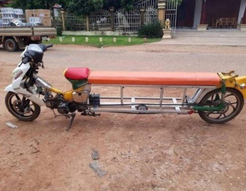 Прикольные транспортные средства со всего света 