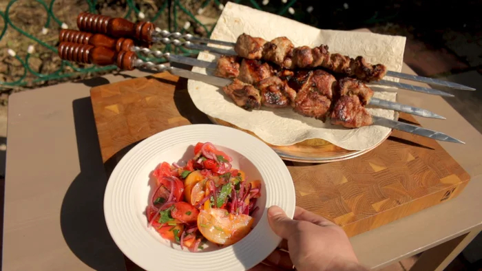 Салат Шакароб - лучший салат к шашлыку или плову. Узбекская кухня⁠⁠ кухни мира,салаты