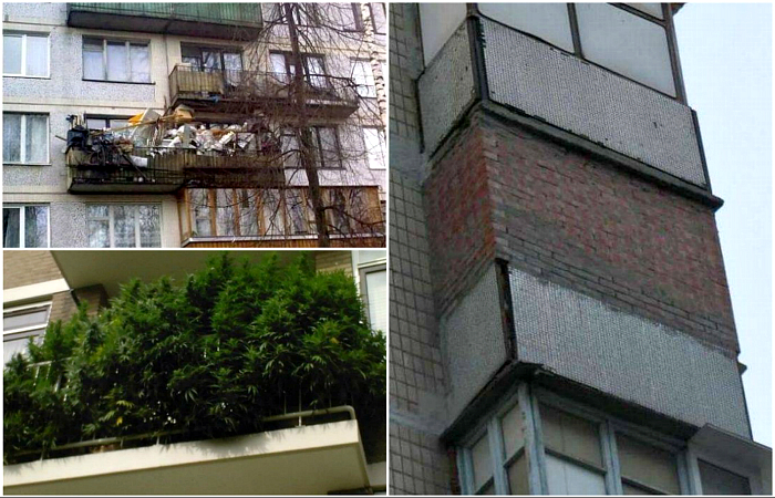 Балконы в общежитиях