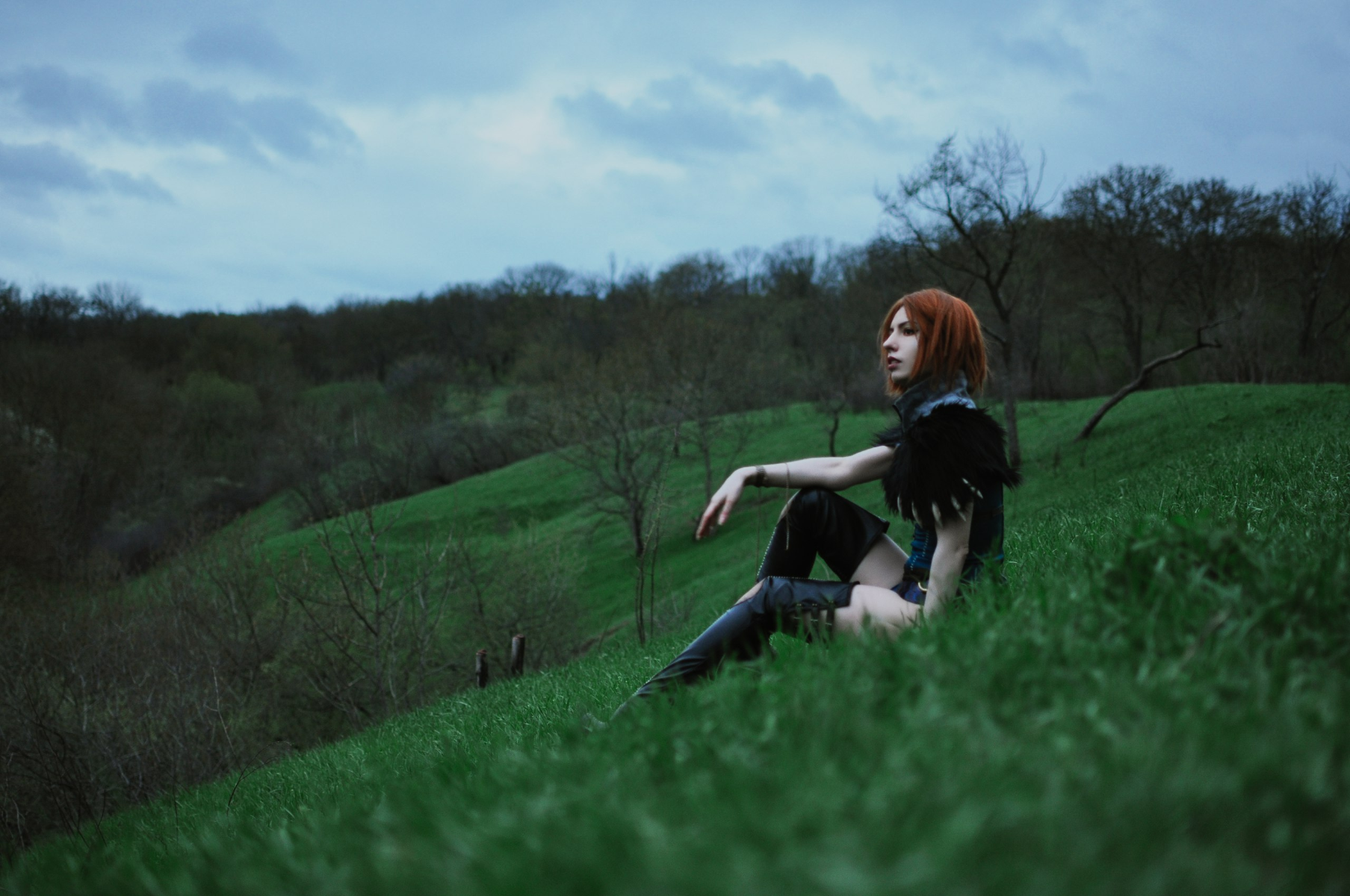 Косплей. Серый Страж - Героиня Ферелдена из Dragon Age: Начало Игры,косплей