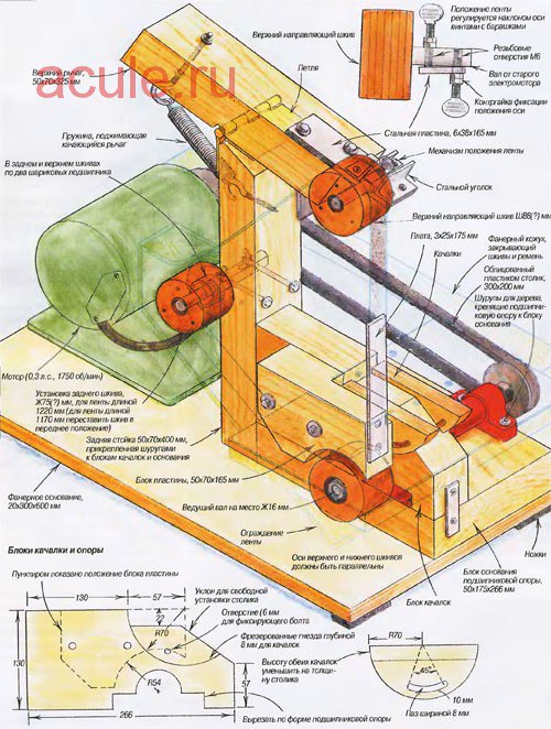 Гриндер-самоделка с чертежами Гриндер-самоделка с чертежами