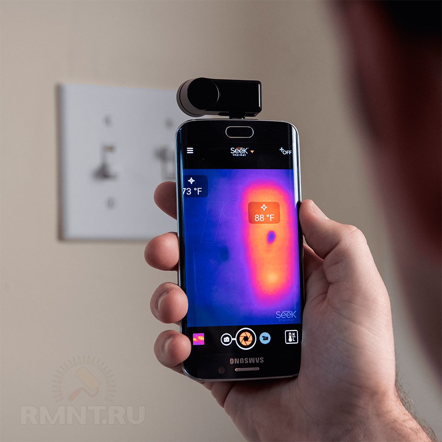 Компактный тепловизор Seek Thermal