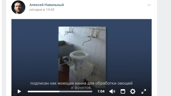 Знаменитый "умытаз" навальный лично вставил в лживое расследование