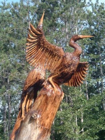 Птицы из дерева. Восхищаюсь мастерством и красотой! handmake,дерево,поделки своими руками