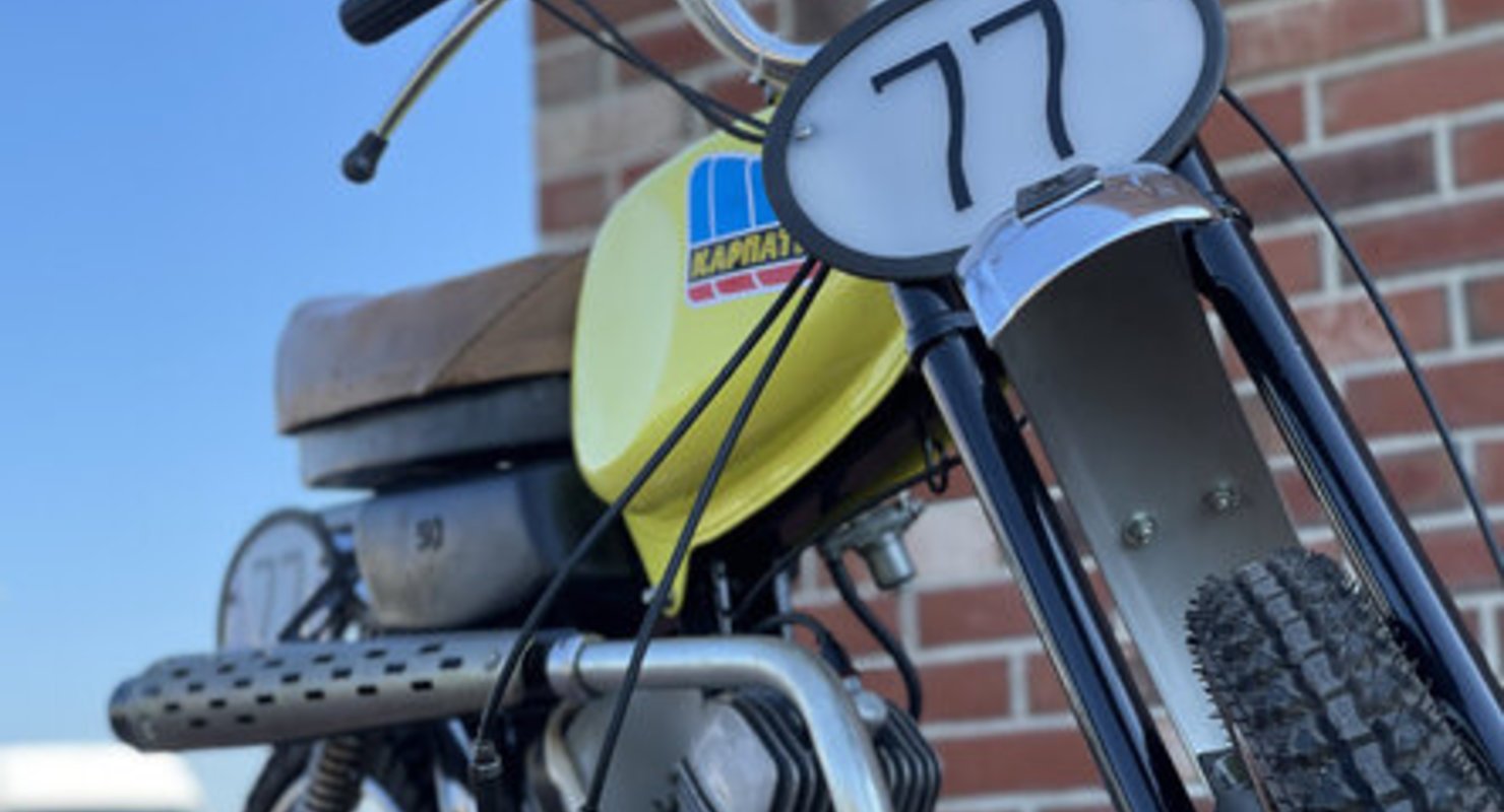 Самый «злой» из мопедов — «Карпаты-Кросс»