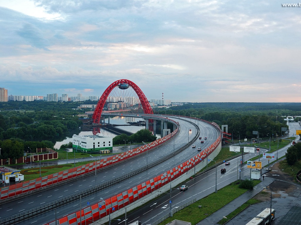 Мост на новой риге москва