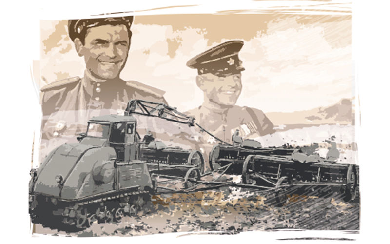 Удивительный советский трактор: он стал кинозвездой