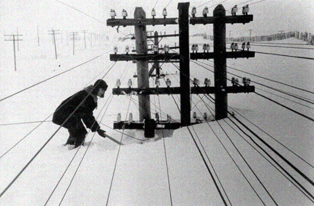 Сугробы бьют рекорды 