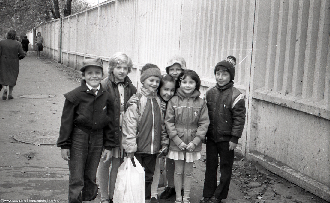 Прогулка по Москве 1984 года Прогулка по Москве 1984 года