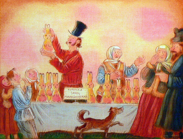 «Арина Родионовна и Александр Сергеевич»: Душевно-шуточная серия картин о поэте и его няне «Арина Родионовна и Александр Сергеевич»: Душевно-шуточная серия картин о поэте и его няне