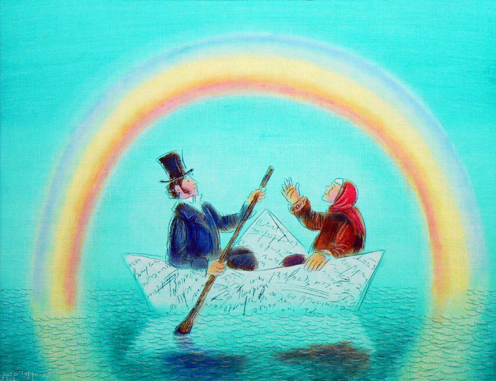 «Арина Родионовна и Александр Сергеевич»: Душевно-шуточная серия картин о поэте и его няне «Арина Родионовна и Александр Сергеевич»: Душевно-шуточная серия картин о поэте и его няне