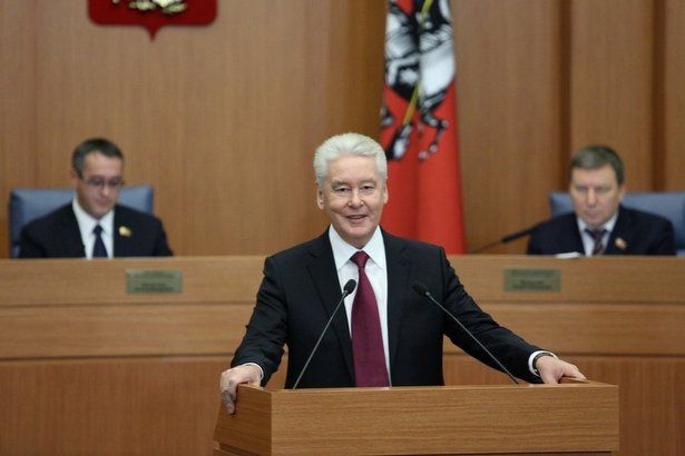Собянин выступил с ежегодным отчётом о работе