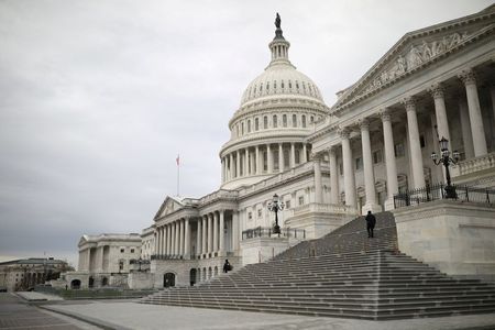 The U.S. Capitol Building following a rainstorm on Capitol Hill in Washington, U.S., December 4, 2020. REUTERS/Tom Brenner