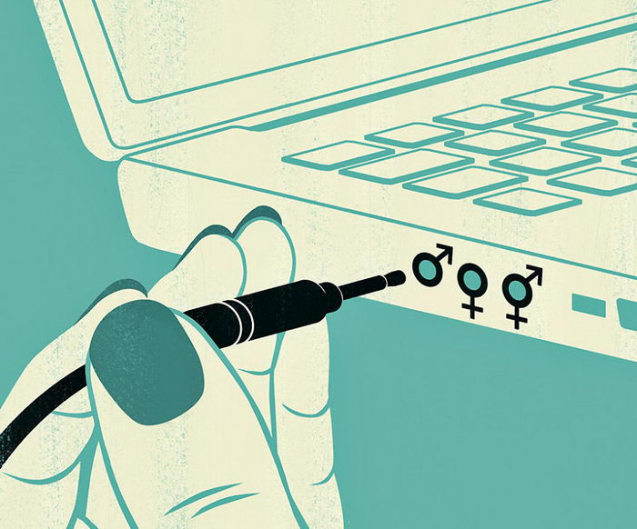 Ироничные иллюстрации: Сатира на развлечения современного мира. 