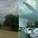 Облачный призрак до смерти напугал посетителей торгового центра в Замбии