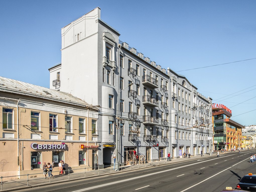 Плоский дом в москве на таганке