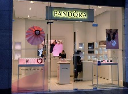 A general view of the Pandora shop in Riga, Latvia Febuary 4, 2020. REUTERS/Ints Kalnins