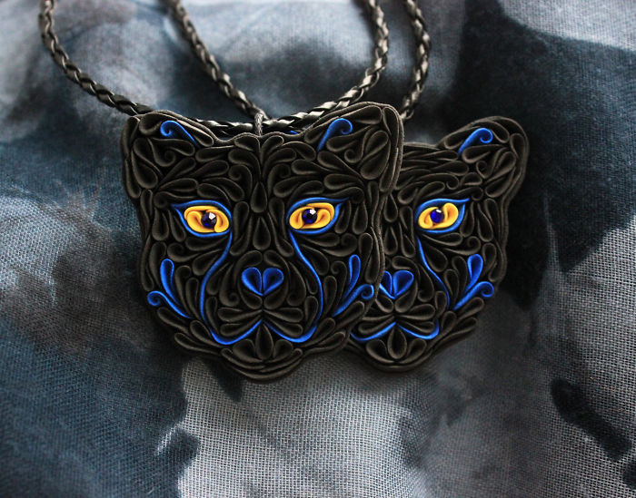 I Make Jewelry From Polymer Clay In Unusual Style
