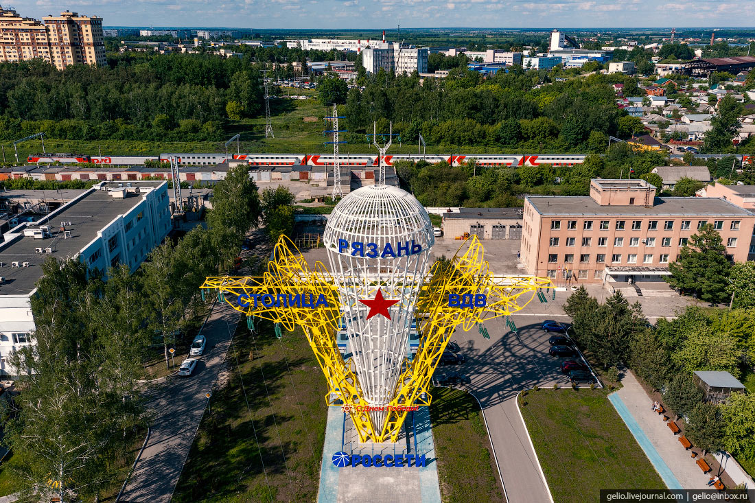 Рязань с высоты — столица ВДВ и «грибы с глазами» Рязани, здесь, город, месте, Рязань, несколько, затем, построили, здание, большой, Рязанский, находится, который, комплекс, кремль, города, площади, части, кремля, революции