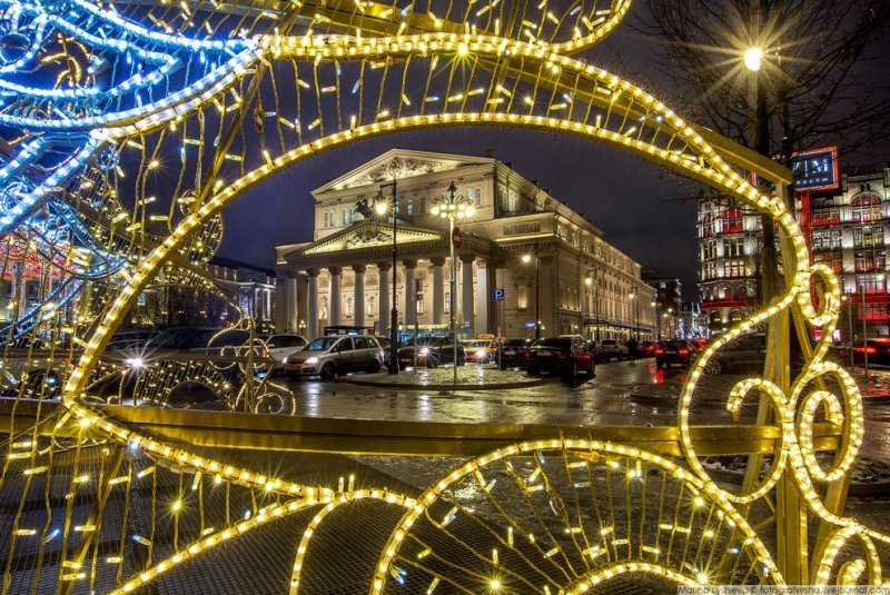 Прогулка по центру новогодней Москвы Прогулка по центру новогодней Москвы красиво, красота, москва, новый год, праздник, рождество, столица, фотография