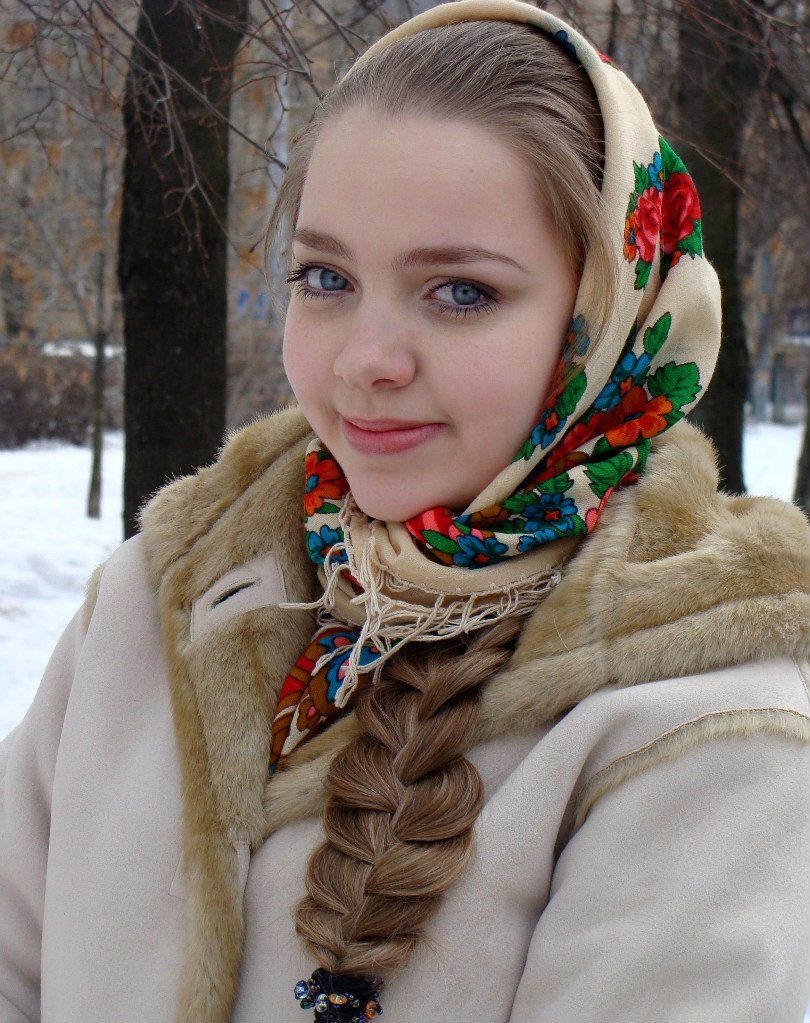 Русская девушка похожая