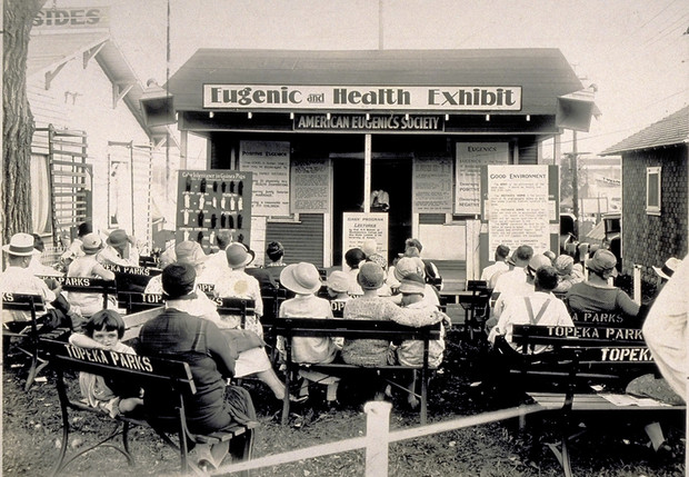Евгеническая экспозиция на ярмарке. Канзас, 1929
