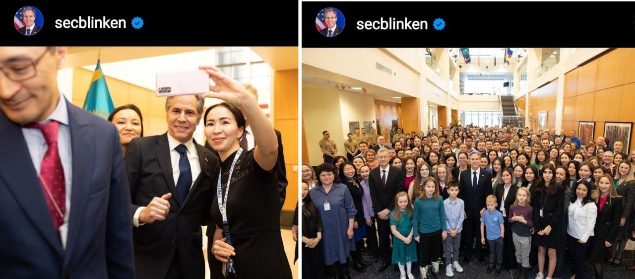 Блинкен-бай в Астане: казахам – больше кнутов, чем пряников Блинкен-бай в Астане: казахам – больше кнутов, чем пряников геополитика