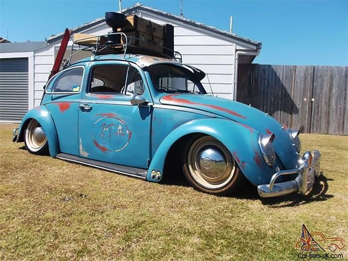 Модная ржавчина: Volkswagen Beetle Rat Look Beetle,Volkswagen,автомода,ржавчина,тюнинг