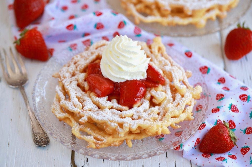 Funnel Cake - вкусное лакомство, американской кухни