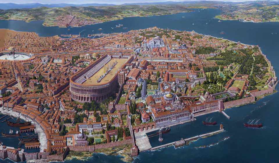 Древний Константинополь (ныне Стамбул)