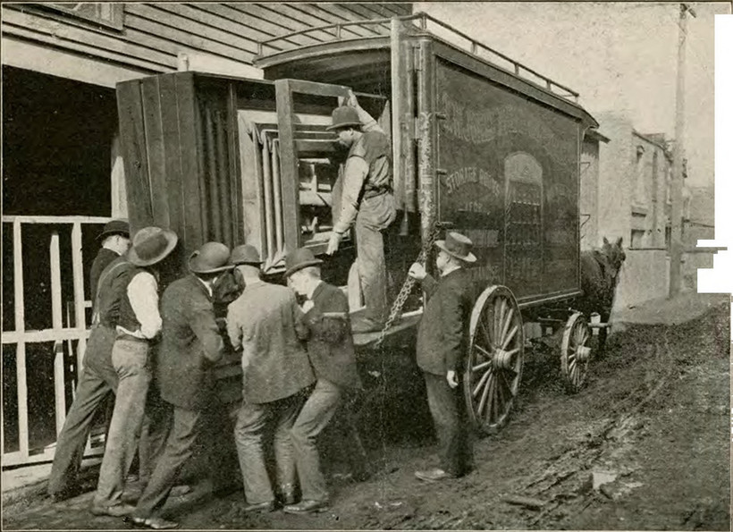 Как в 1900 году создали самую большую фотокамеру в мире, чтобы снять всего один поезд