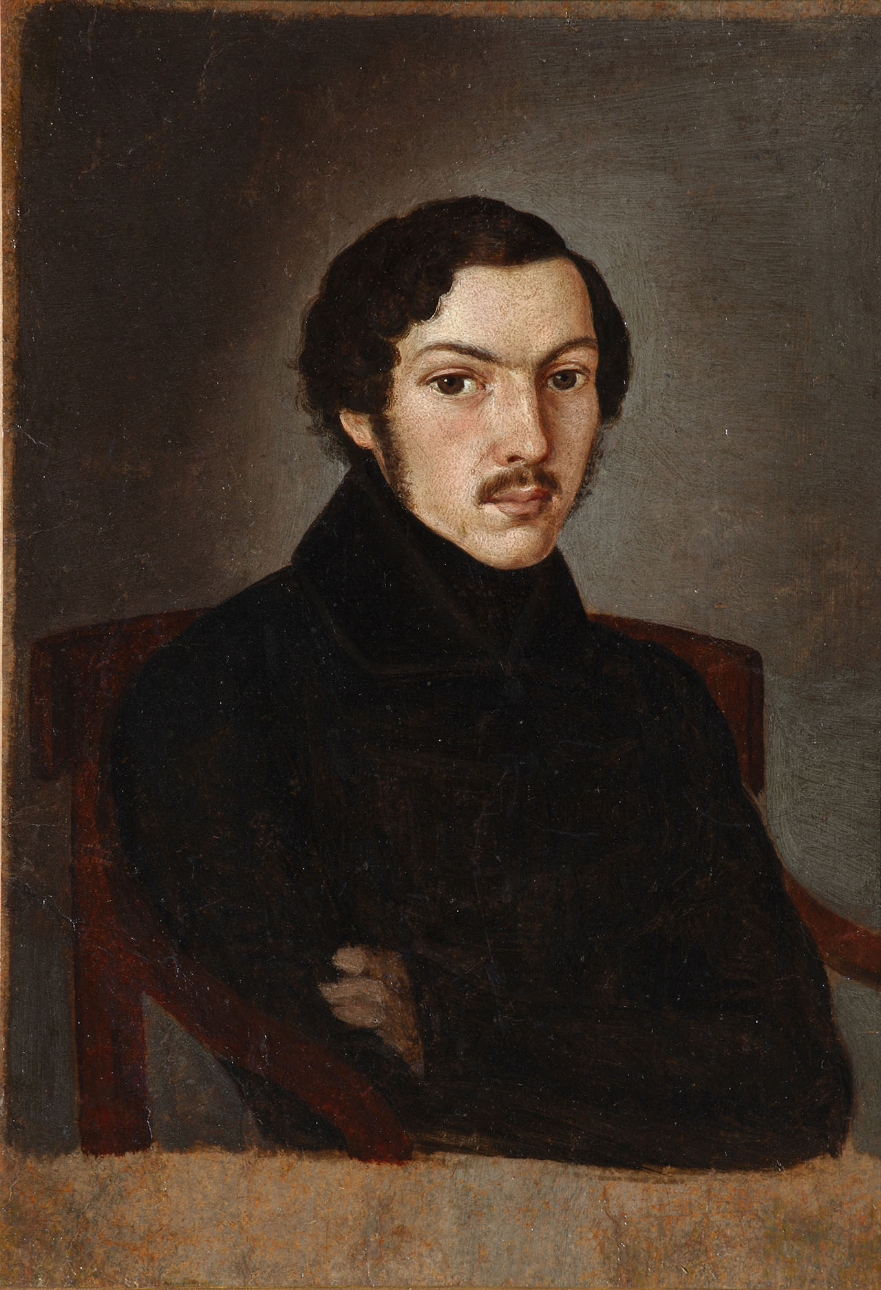Портрет Николая Мартынова, 1841 год. Неизвестный автор. 