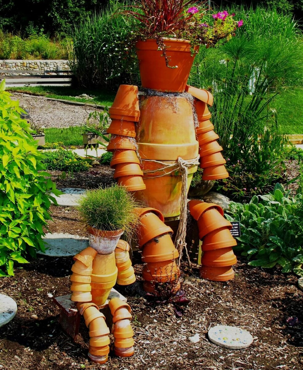Когда у садовника есть чувство юмора. Смешной садовый дизайн - 16 фото для дома и дачи,идеи и вдохновение