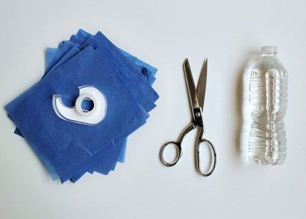 Панно из кусочков ткани