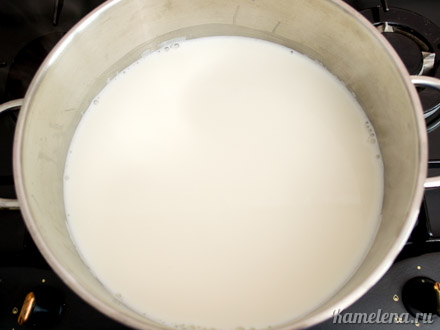 Творожная пасха из молока (без творога) — 2 шаг