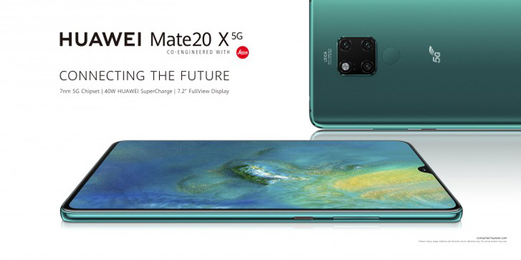 5G-смартфон Huawei Mate 20 X (5G) анонсирован в Европе