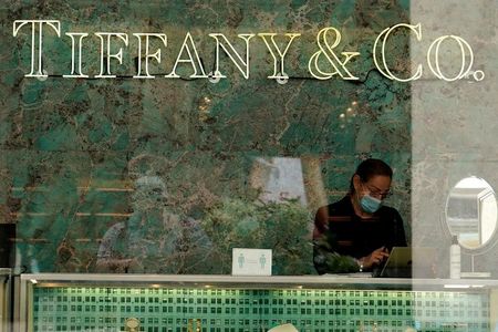 A Tiffany & Co. store is pictured in the Manhattan borough of New York City, New York, U.S., September 10, 2020. REUTERS/Carlo Allegri
